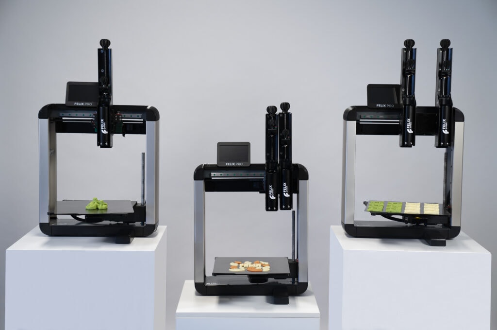FELIX FOOD 3D printers line-up