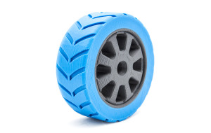 Two coloured tyre 